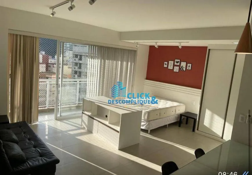 Foto 1 de Apartamento com 1 Quarto para alugar, 50m² em José Menino, Santos