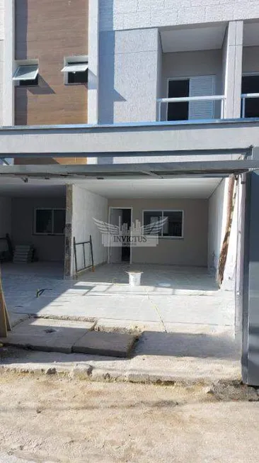 Foto 1 de Sobrado com 3 Quartos à venda, 122m² em Vila Homero Thon, Santo André