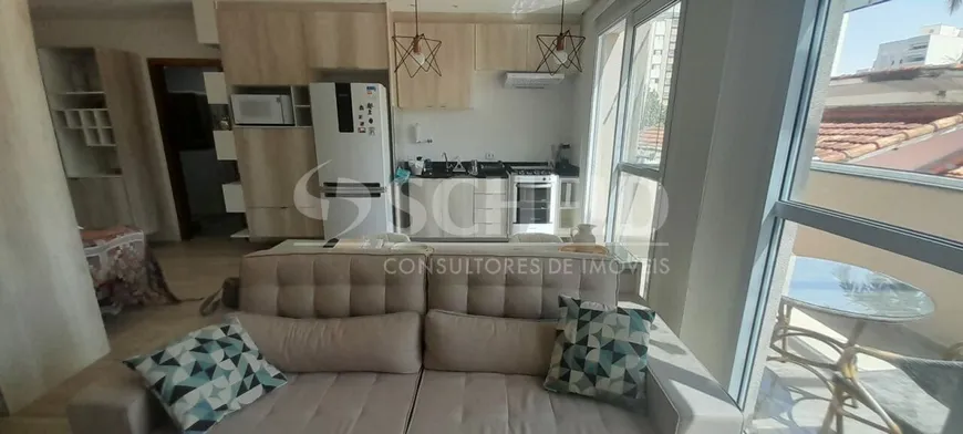 Foto 1 de Apartamento com 1 Quarto para alugar, 48m² em Santo Amaro, São Paulo