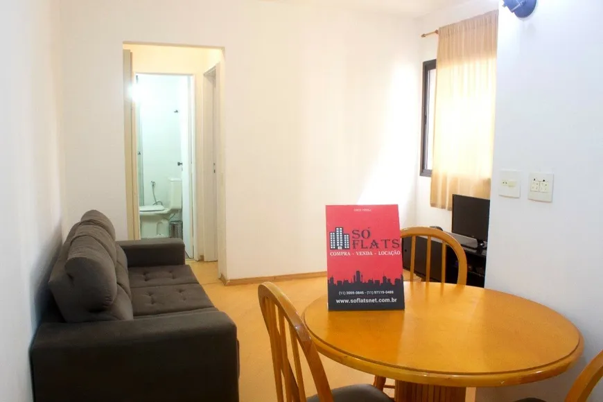 Foto 1 de Apartamento com 1 Quarto à venda, 38m² em Moema, São Paulo