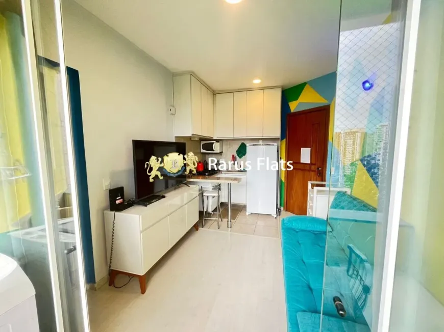 Foto 1 de Flat com 1 Quarto para alugar, 45m² em Morumbi, São Paulo