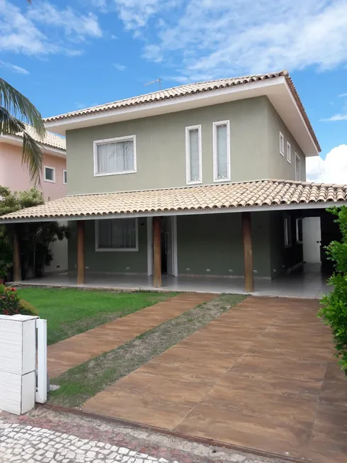 Foto 1 de Casa de Condomínio com 4 Quartos à venda, 279m² em Miragem, Lauro de Freitas