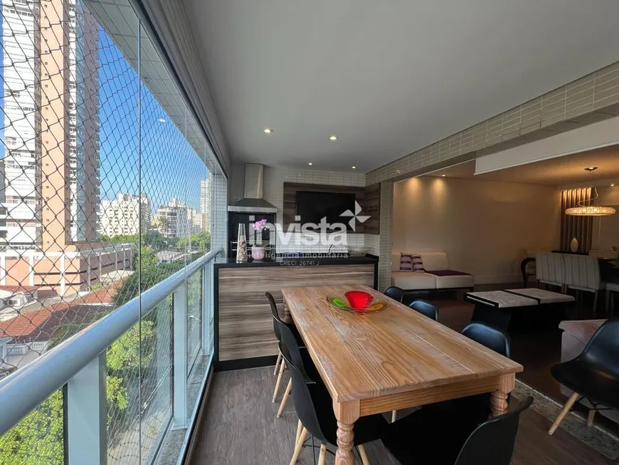 Foto 1 de Apartamento com 3 Quartos à venda, 181m² em Gonzaga, Santos