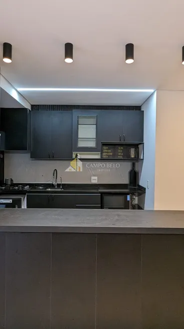 Foto 1 de Apartamento com 1 Quarto para venda ou aluguel, 80m² em Campo Belo, São Paulo