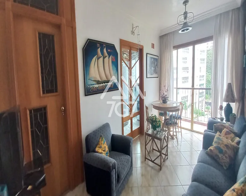 Foto 1 de Apartamento com 1 Quarto à venda, 55m² em Enseada, Guarujá