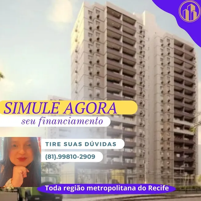 Foto 1 de Apartamento com 2 Quartos à venda, 52m² em Paulista, Paulista