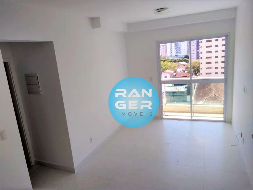 Foto 1 de Apartamento com 1 Quarto para alugar, 54m² em Gonzaga, Santos