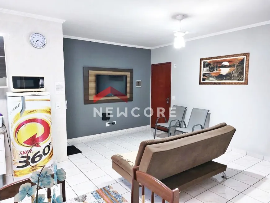 Foto 1 de Apartamento com 1 Quarto à venda, 34m² em Aviação, Praia Grande