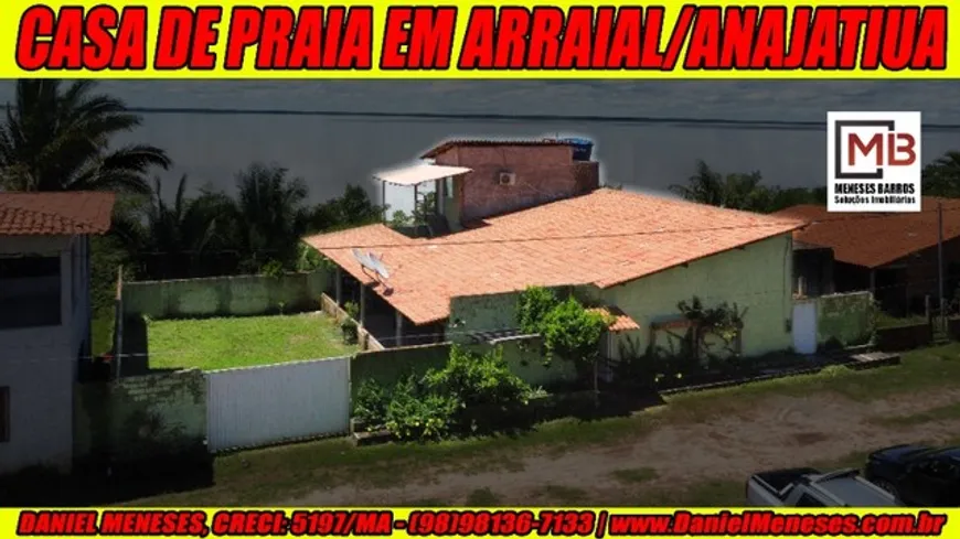 Foto 1 de Casa com 3 Quartos à venda, 390m² em Arraial, São Luís