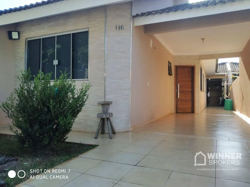 Foto 1 de Casa com 3 Quartos à venda, 105m² em Jardim Dias I, Maringá
