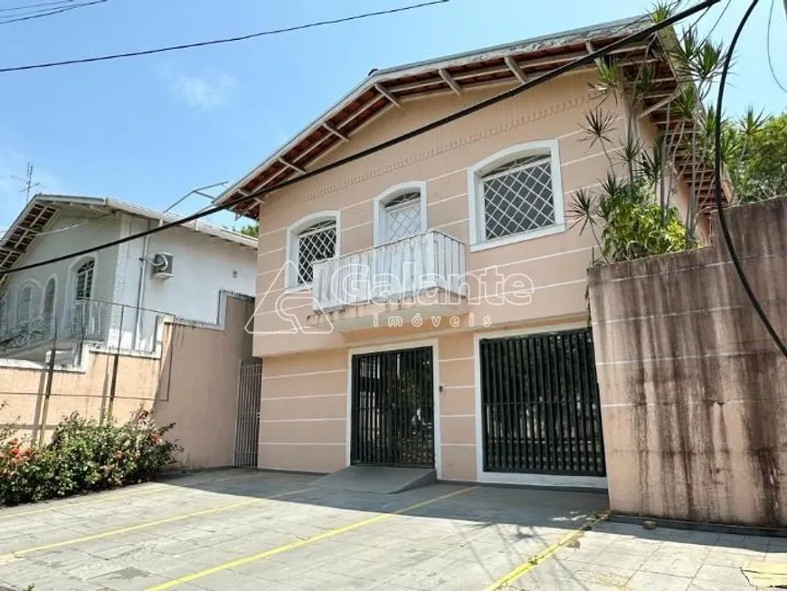 Foto 1 de Prédio Comercial com 7 Quartos para alugar, 196m² em Cambuí, Campinas