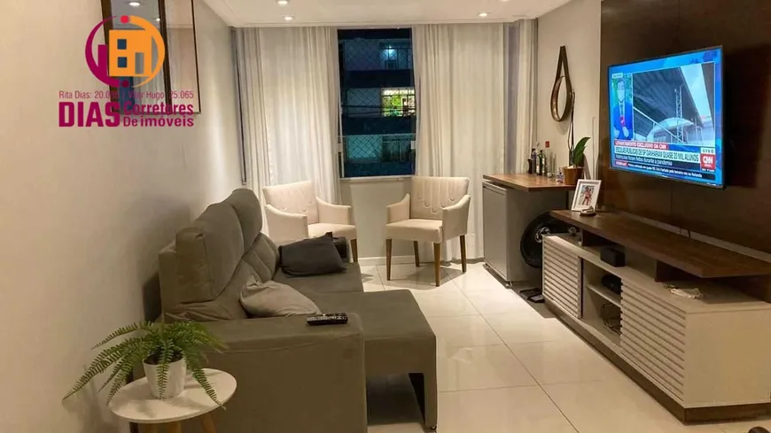 Foto 1 de Apartamento com 2 Quartos à venda, 81m² em Caminho Das Árvores, Salvador