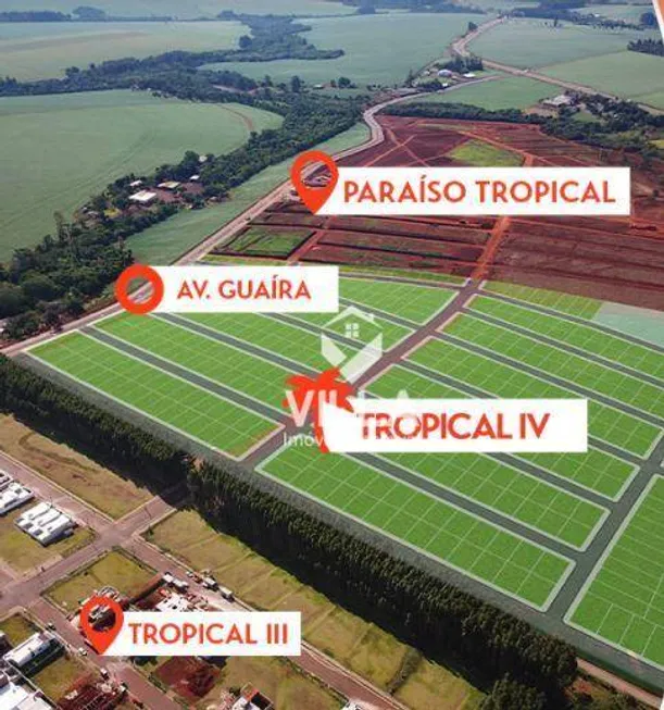 Foto 1 de Lote/Terreno à venda, 301m² em Recanto Tropical, Cascavel