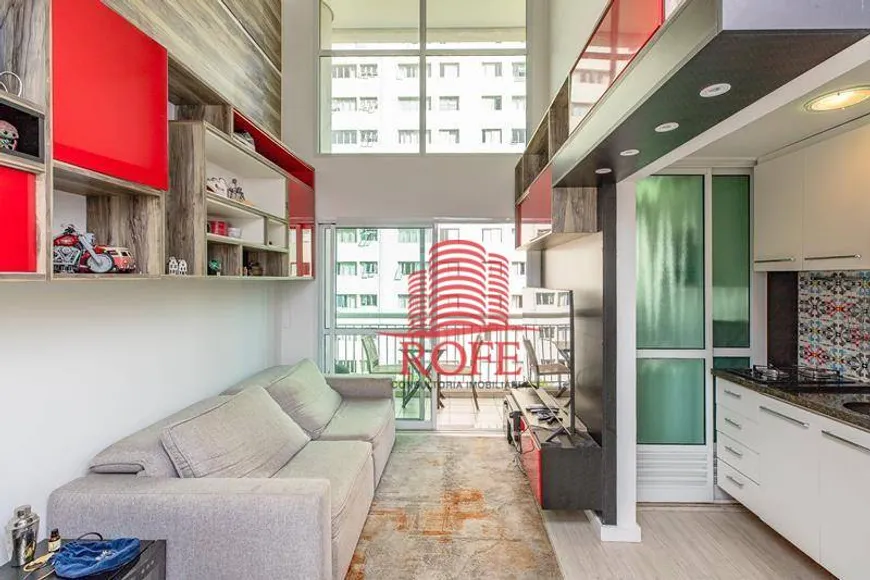 Foto 1 de Apartamento com 1 Quarto à venda, 44m² em Vila Nova Conceição, São Paulo