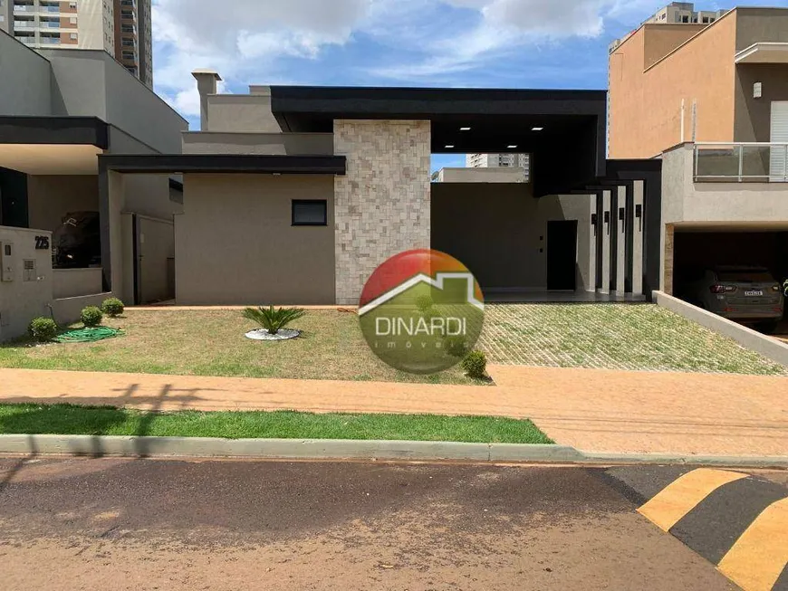 Foto 1 de Casa de Condomínio com 3 Quartos à venda, 156m² em Quinta da Primavera, Ribeirão Preto