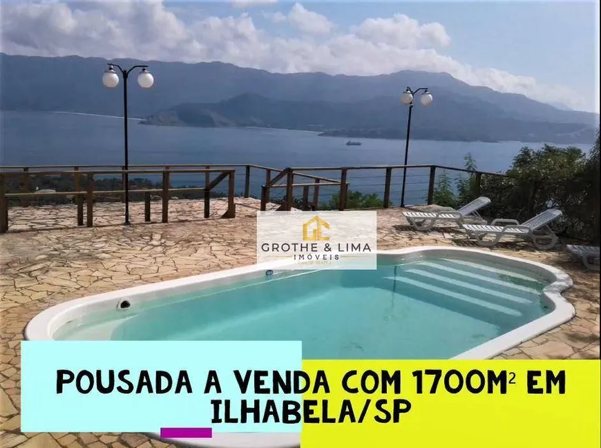 Foto 1 de Prédio Comercial com 8 Quartos à venda, 700m² em Curral, Ilhabela