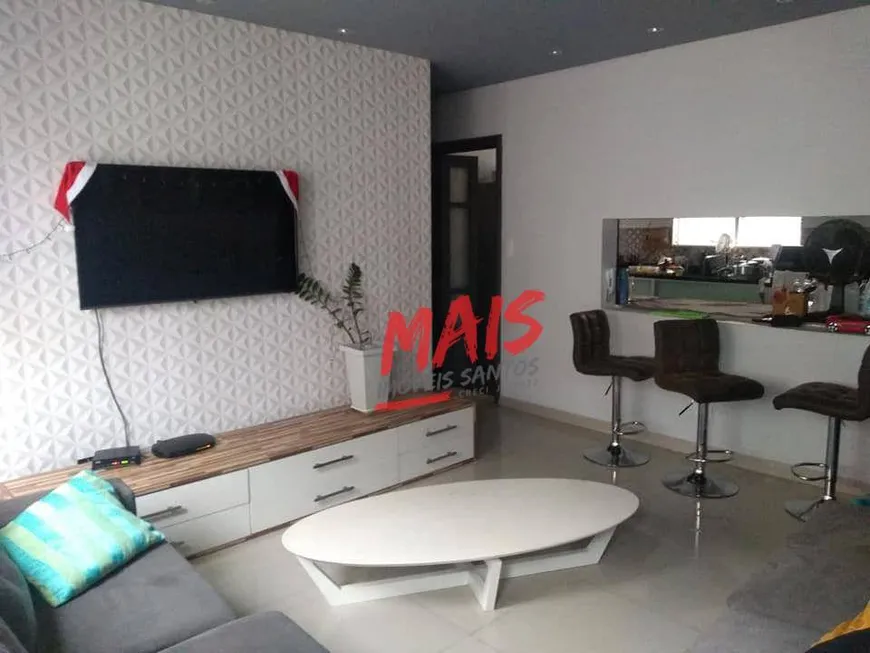 Foto 1 de Apartamento com 2 Quartos à venda, 105m² em Marapé, Santos