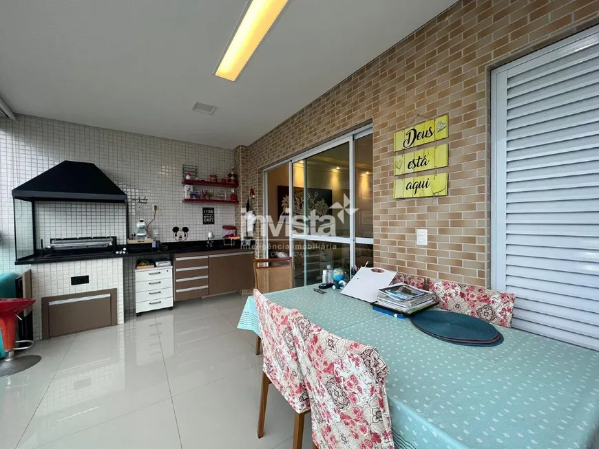 Foto 1 de Apartamento com 3 Quartos à venda, 124m² em Boqueirão, Santos