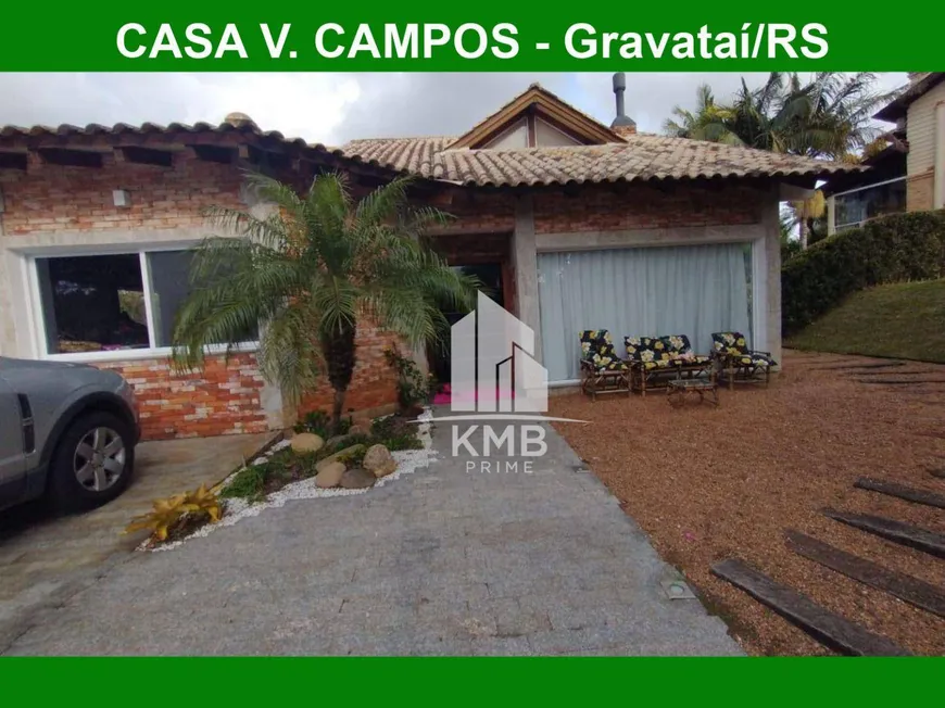 Foto 1 de Casa de Condomínio com 3 Quartos para venda ou aluguel, 250m² em Paragem dos Verdes Campos, Gravataí