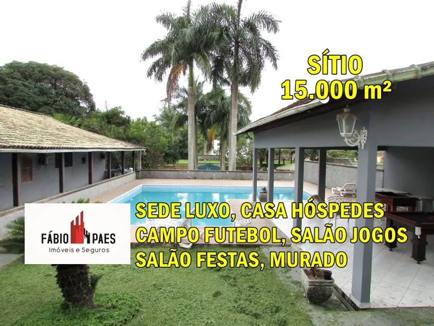 Foto 1 de Fazenda/Sítio com 4 Quartos à venda, 15000m² em Agro Brasil, Cachoeiras de Macacu
