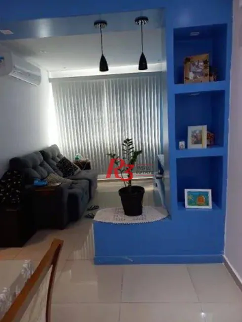 Foto 1 de Apartamento com 2 Quartos à venda, 75m² em Catiapoa, São Vicente