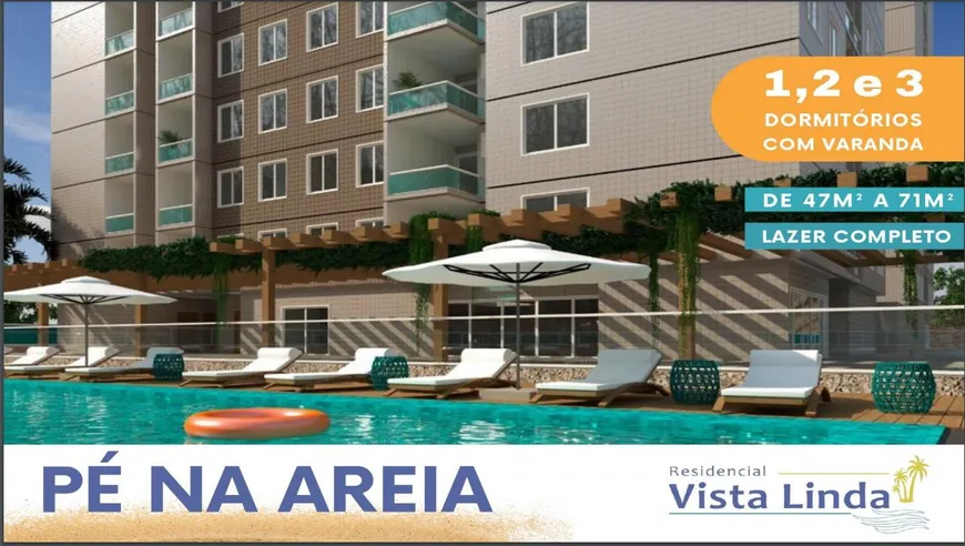 Foto 1 de Apartamento com 2 Quartos à venda, 47m² em Praia Vista Linda, Bertioga