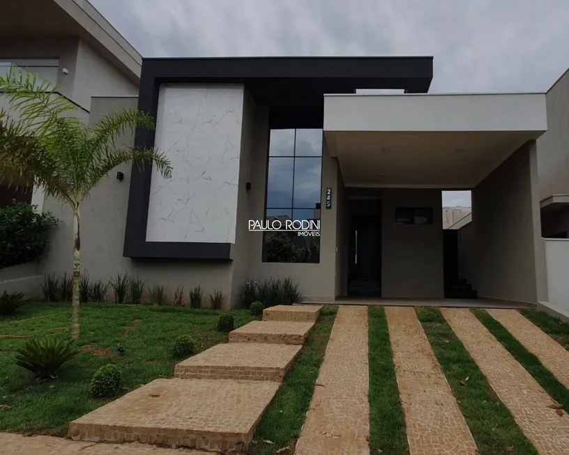 Foto 1 de Casa de Condomínio com 3 Quartos à venda, 193m² em Loteamento Terras de Siena, Ribeirão Preto