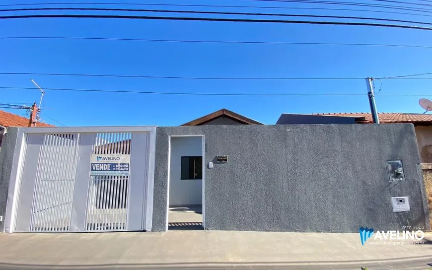 Foto 1 de Casa com 2 Quartos à venda, 63m² em Conjunto Residencial Recanto dos Rouxinois, Campo Grande