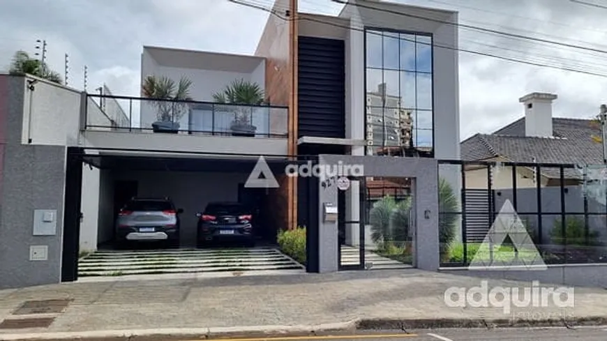 Foto 1 de Sobrado com 3 Quartos à venda, 470m² em Jardim Carvalho, Ponta Grossa