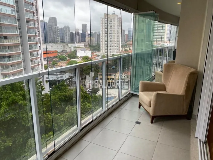 Foto 1 de Apartamento com 1 Quarto à venda, 47m² em Brooklin, São Paulo