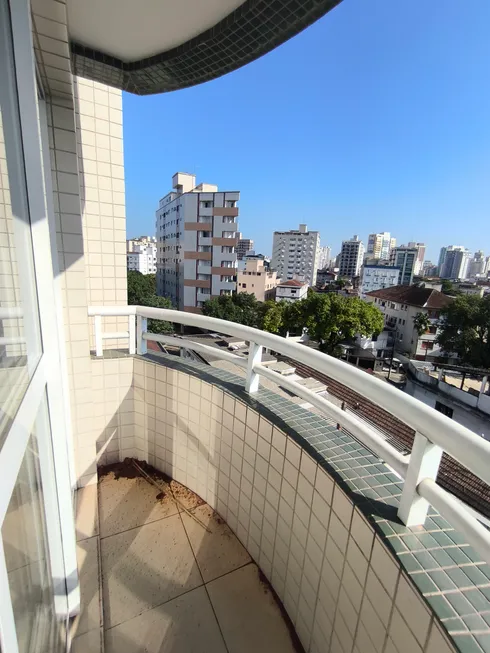 Foto 1 de Apartamento com 2 Quartos para alugar, 86m² em Macuco, Santos