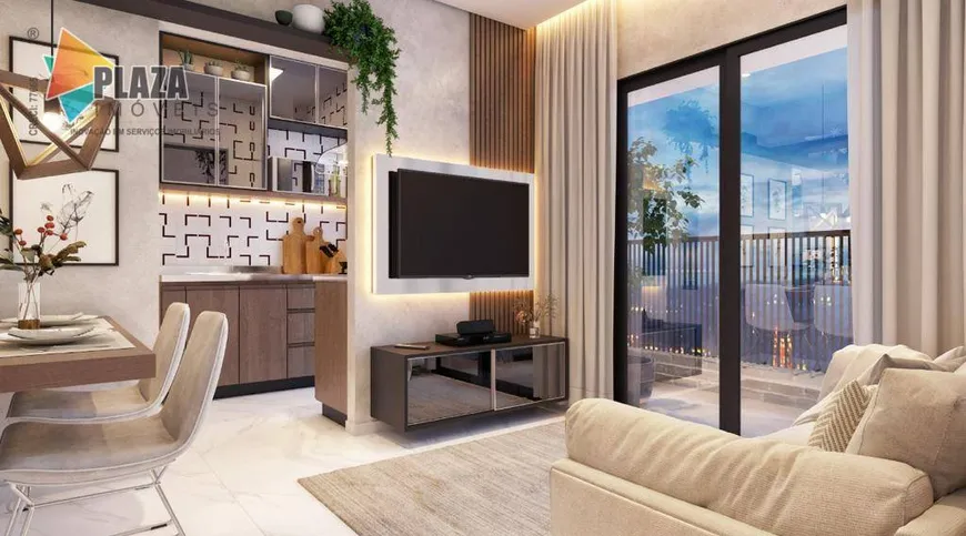 Foto 1 de Apartamento com 2 Quartos à venda, 56m² em Vila Tupi, Praia Grande