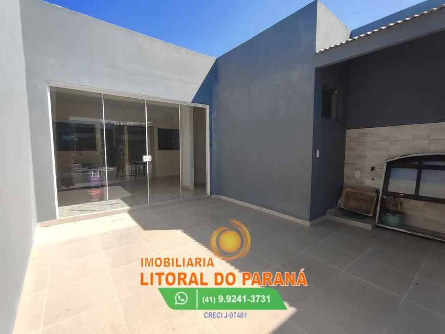 Foto 1 de Casa com 2 Quartos à venda, 84m² em Praia de Leste, Pontal do Paraná