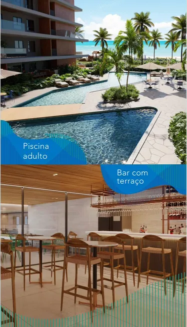 Foto 1 de Apartamento com 1 Quarto à venda, 24m² em BARRA GRANDE, Maragogi