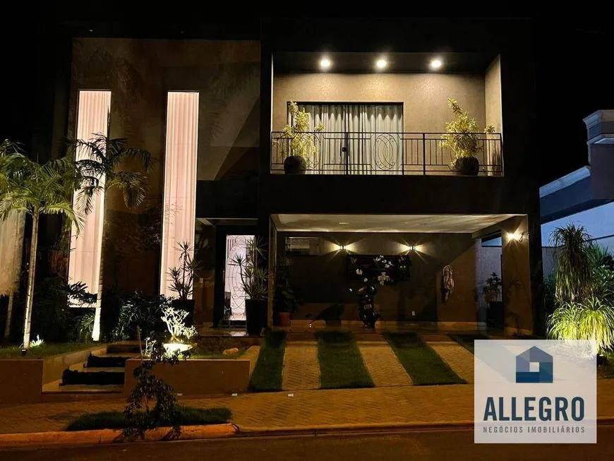 Foto 1 de Casa de Condomínio com 3 Quartos à venda, 300m² em Quinta do Lago Residence, São José do Rio Preto