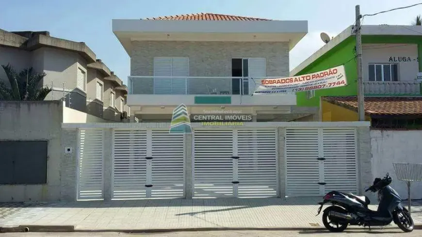 Foto 1 de Sobrado com 2 Quartos à venda, 95m² em Sítio do Campo, Praia Grande