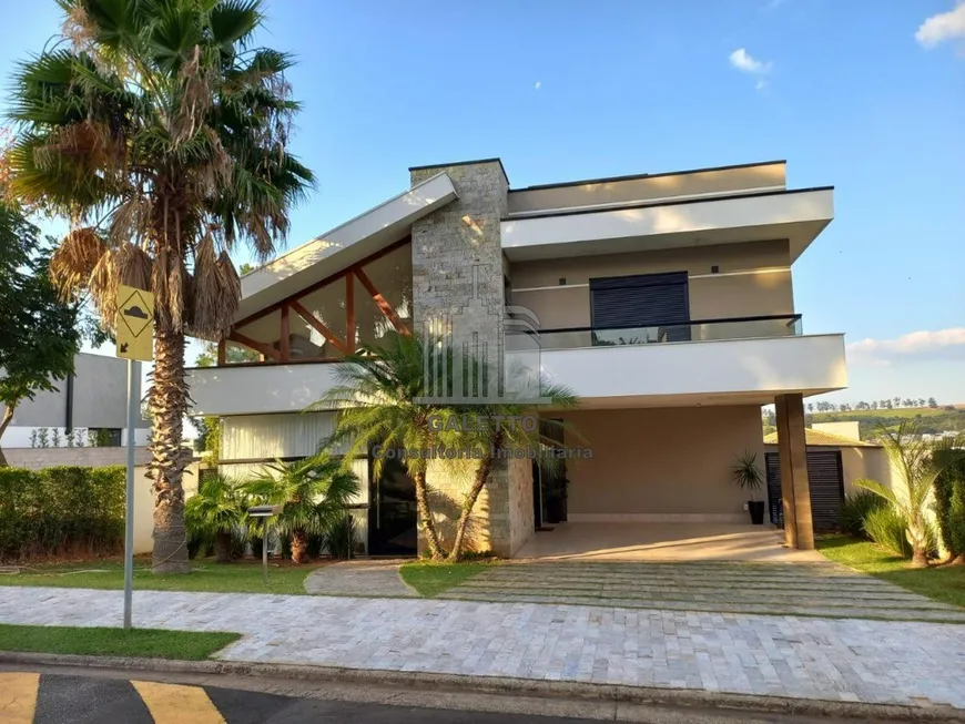 Foto 1 de Casa de Condomínio com 5 Quartos para venda ou aluguel, 473m² em Alphaville Dom Pedro, Campinas