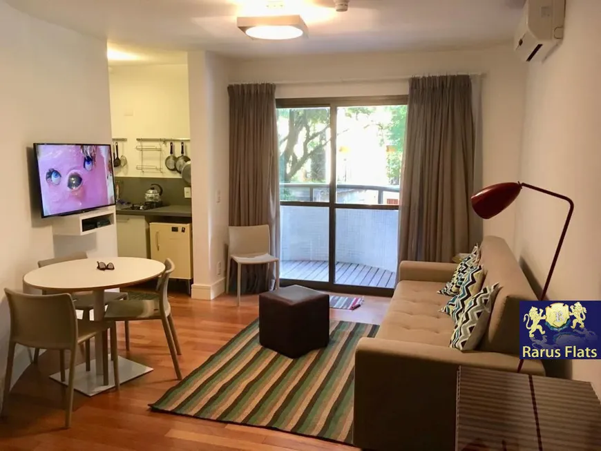 Foto 1 de Flat com 1 Quarto para alugar, 54m² em Bela Vista, São Paulo