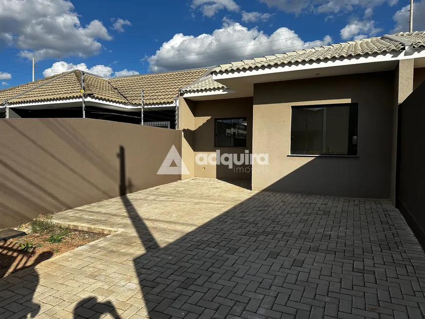 Foto 1 de Casa com 3 Quartos para venda ou aluguel, 65m² em Cara Cara, Ponta Grossa