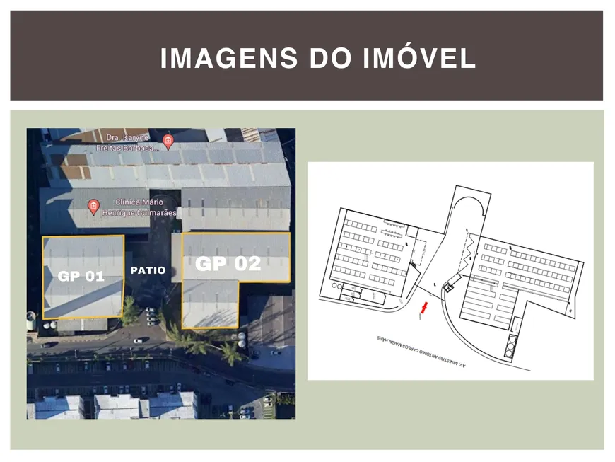 Foto 1 de Galpão/Depósito/Armazém para alugar, 1200m² em Miragem, Lauro de Freitas