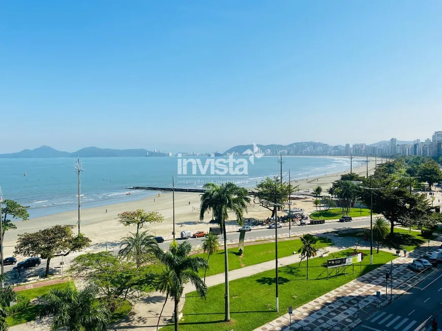 Foto 1 de Apartamento com 1 Quarto à venda, 60m² em Ponta da Praia, Santos