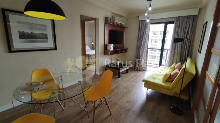 Foto 1 de Flat com 1 Quarto para alugar, 45m² em Moema, São Paulo