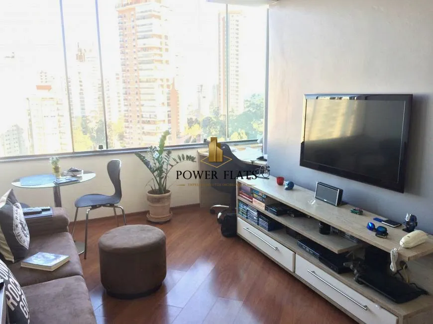 Foto 1 de Flat com 1 Quarto para alugar, 35m² em Morumbi, São Paulo