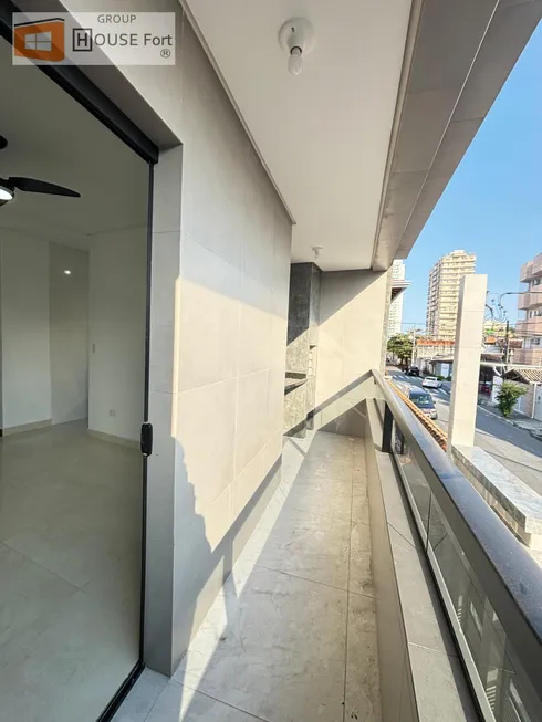Foto 1 de Casa de Condomínio com 2 Quartos para alugar, 50m² em Aviação, Praia Grande