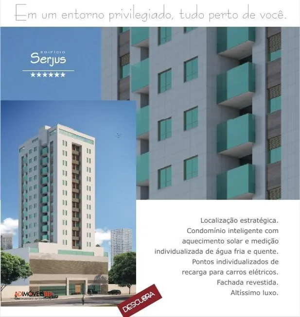 Foto 1 de Apartamento com 2 Quartos à venda, 67m² em Santo Agostinho, Belo Horizonte