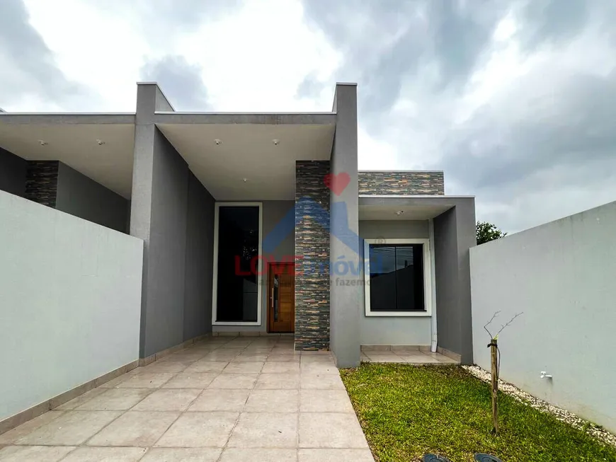 Foto 1 de Casa com 3 Quartos à venda, 92m² em Nações, Fazenda Rio Grande