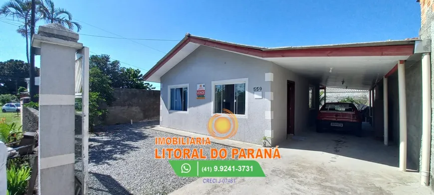Foto 1 de Casa com 2 Quartos à venda, 70m² em Balneario Shangrila, Pontal do Paraná