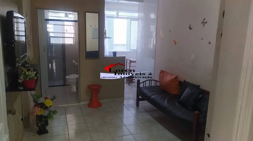 Foto 1 de Apartamento com 1 Quarto à venda, 50m² em Centro, São Vicente