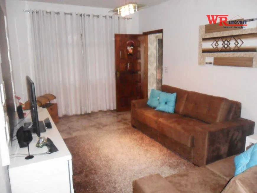 Foto 1 de Sobrado com 3 Quartos à venda, 152m² em Taboão, Diadema