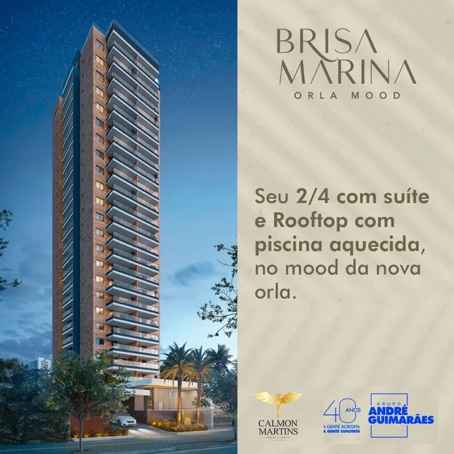 Foto 1 de Apartamento com 2 Quartos à venda, 61m² em Pituaçu, Salvador